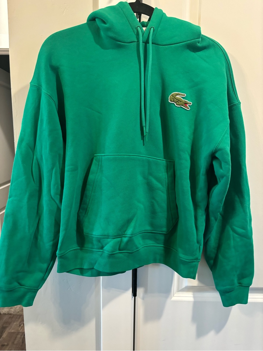 Unisex Lacoste green pullover